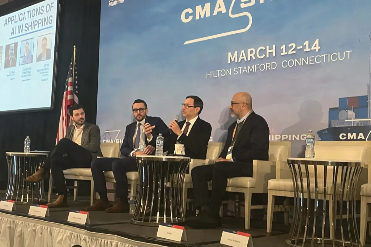 Burmester & Vogel Leads the Conversation on Maritime AI at CMA Shipping 2024